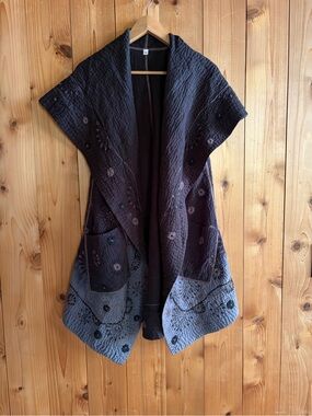 Mieko Mintz Kantha Reversible Vest